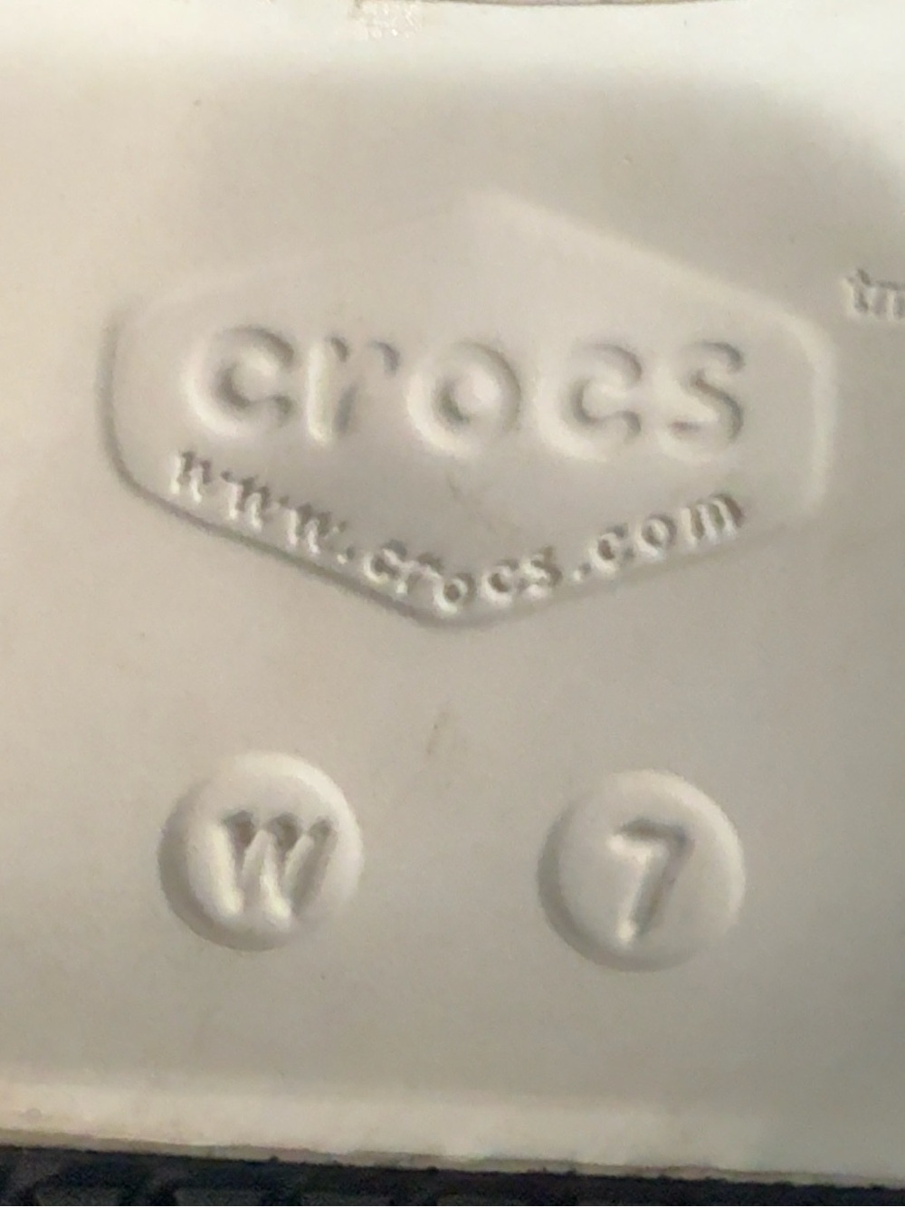 Crocs Neria Pro II White Slip Resistant Work Clogs Women’s W7 - Picture 9 of 9